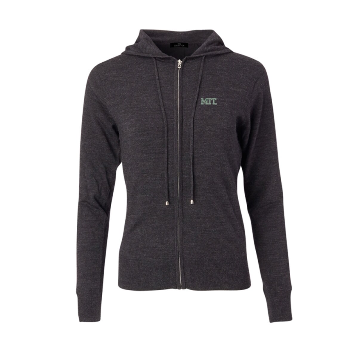 MIT Women's Full Zip Chitown Merino Hoodie | MIT - The Coop